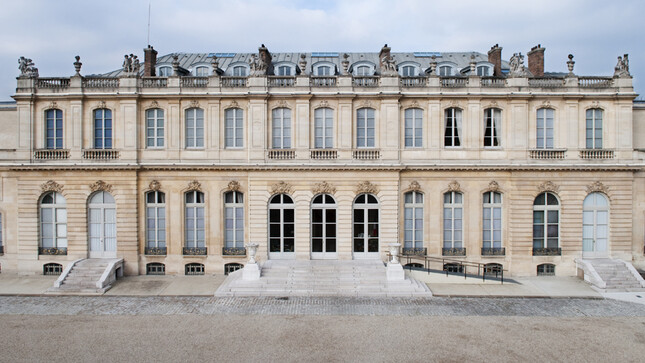Façade de l'Hôtel de Lassay
